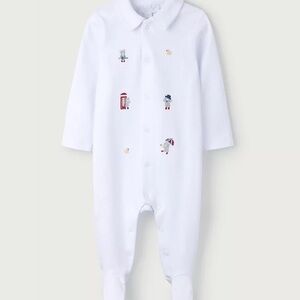 The Little White Company London Footed Sleeper